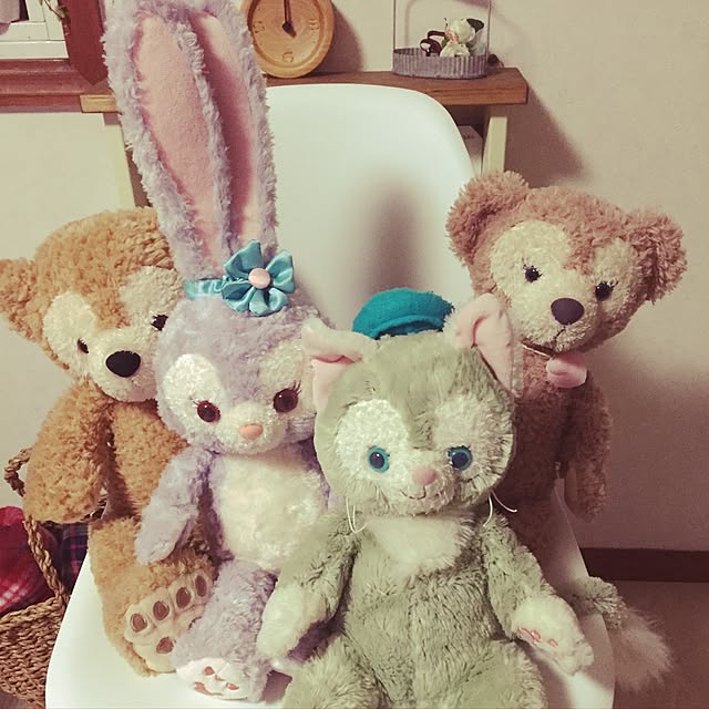 中古ぬいぐるみ ステラ・ルー リースぬいぐるみ 「ダッフィーの