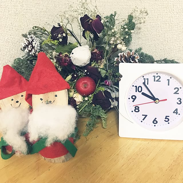 壁/天井/サンタさん/制作/クリスマス/100均...などのインテリア実例 - 2016-12-06 21:56:48