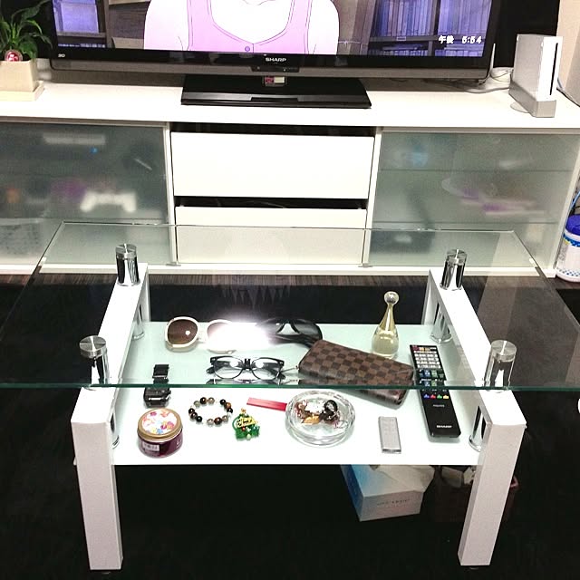 机のインテリア実例 - 2012-12-03 17:57:09