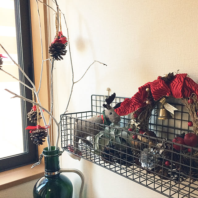 玄関/入り口/子供のオモチャ拝借/観葉植物/DIY/ハンドメイド...などのインテリア実例 - 2017-12-14 13:38:44