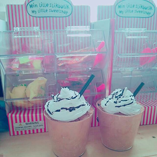 キッチン/ハンドメイド　/フェイクスイーツ/スタバ風/フライングタイガーコペンハーゲン...などのインテリア実例 - 2016-08-06 18:16:29