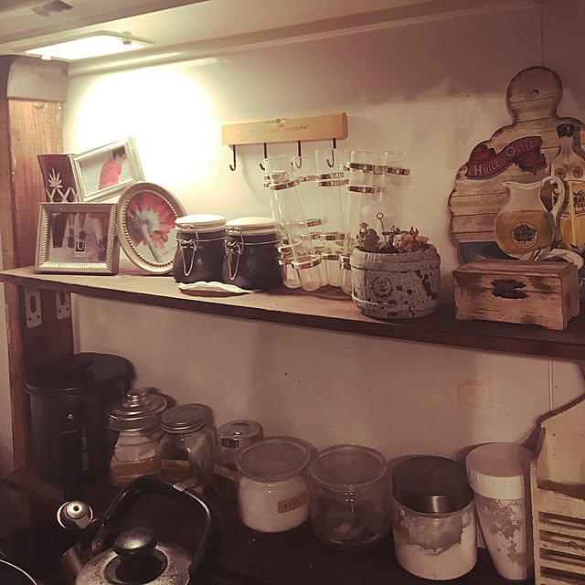 キッチン/キッチンDIY/キッチン雑貨/ダイソー/DIY...などのインテリア実例 - 2017-08-29 20:14:55