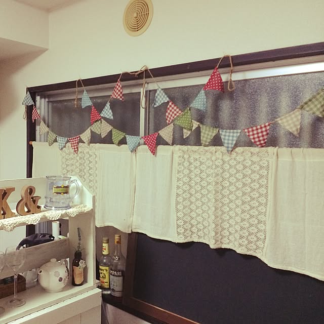 キッチン/3COINS/DIY/ガーランドのインテリア実例 - 2014-11-13 20:34:12