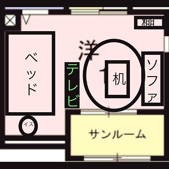 まだ入居前/一人暮らし/大東建託 1K/部屋全体のインテリア実例 - 2019-06-06 00:03:24
