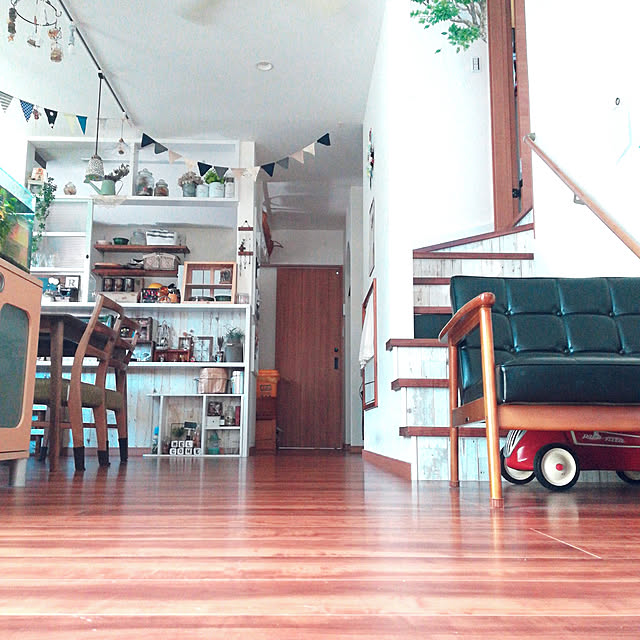 部屋全体/雑貨好き/ニトリ雑貨/フォロワーさんに感謝♥/ナチュラル...などのインテリア実例 - 2019-05-17 13:29:59