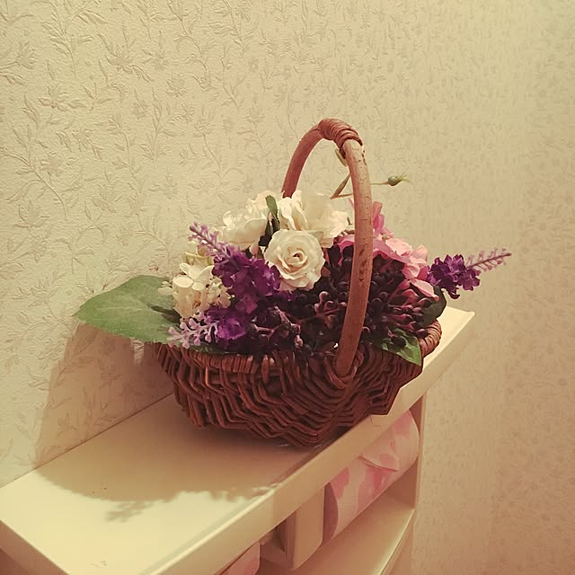 バス/トイレ/フェイクグリーン/セリアのインテリア実例 - 2017-05-08 22:46:24