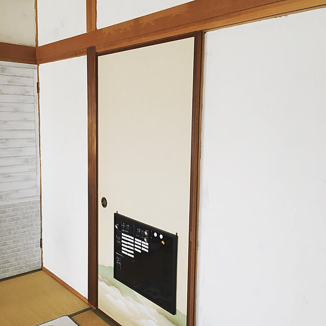 壁/天井/ブライワックス ジャコビアン/砂壁風クロス/DIY/漆喰壁...などのインテリア実例 - 2018-06-08 14:37:50