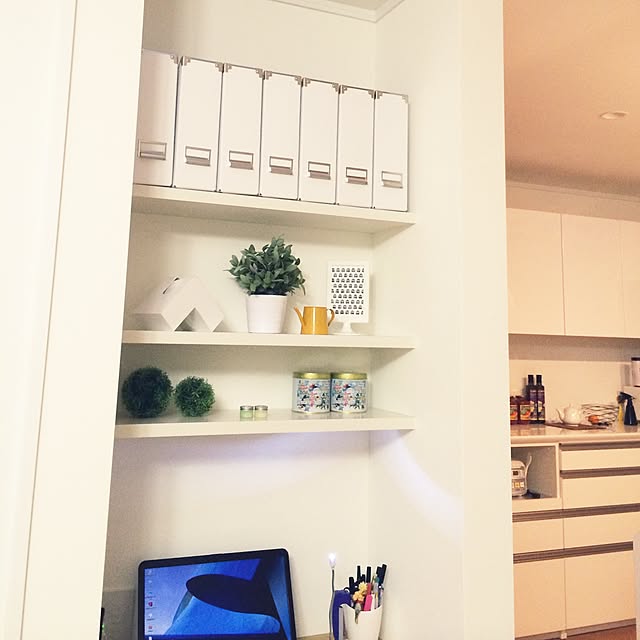 棚/100均/IKEA/フェイクグリーン　のインテリア実例 - 2015-01-09 21:19:50