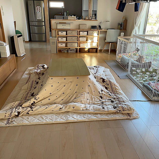 美品】ニトリ こたつふとん 2点セット 長方形 WTキリム o-i - メルカリ
