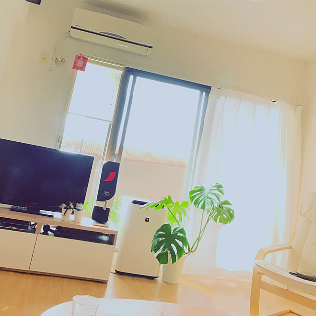 リビング/IKEA/無印良品/観葉植物/ホワイトインテリアのインテリア実例 - 2017-10-08 15:01:36