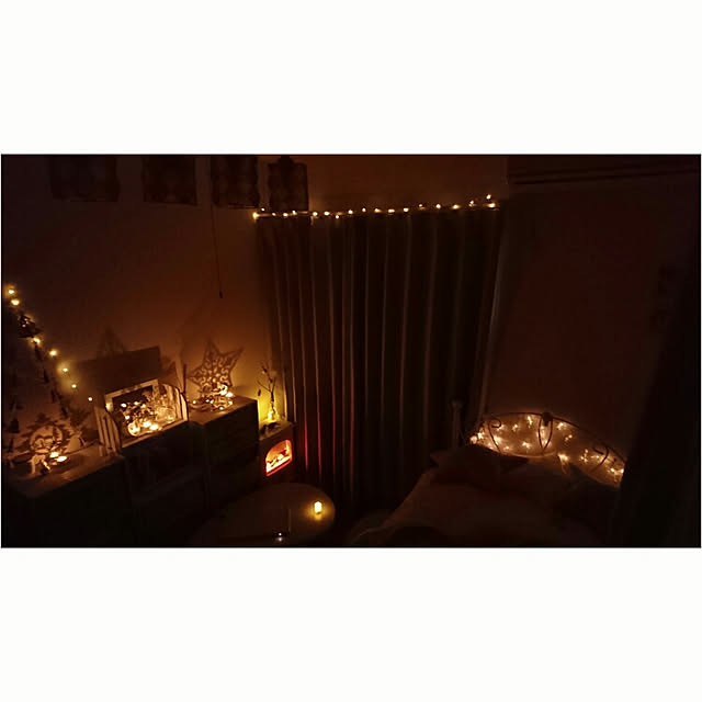 部屋全体/我が家のクリスマス/ホワイトクリスマス/フレンチガーリー/クリスマス...などのインテリア実例 - 2017-11-16 17:57:13