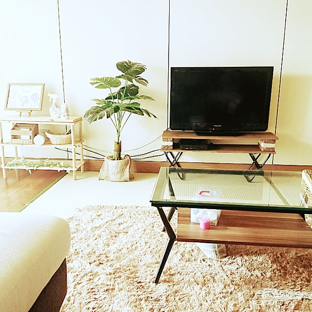 アイアン テレビ台DIYのインテリア・手作りの実例 | RoomClip アイアン テレビ台DIYのインテリア・手作りの実例 | RoomClip