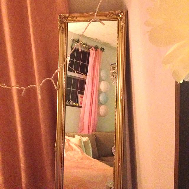 ベッド周り/ミラーのインテリア実例 - 2013-12-21 21:26:56