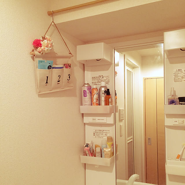 バス/トイレ/DIY/100均/一人暮らし/ナチュラルのインテリア実例 - 2017-09-15 23:47:52