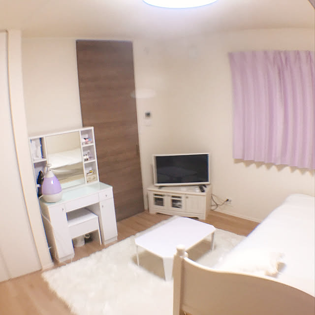 一人暮らし/ホワイトインテリア/部屋全体のインテリア実例 - 2019-04-18 00:56:37