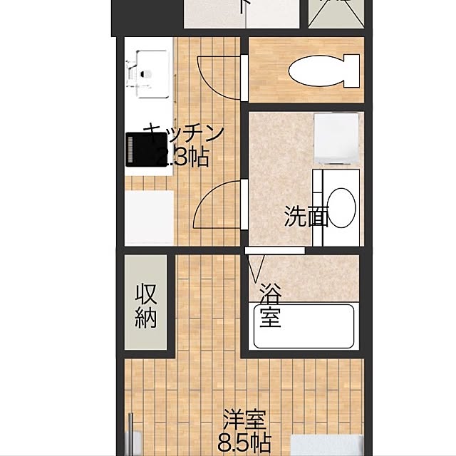 部屋全体のインテリア実例 - 2016-12-25 17:11:06
