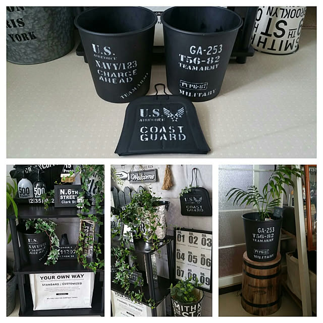 部屋全体/男前系/白&黒/観葉植物☆/玄関前&キッチン...などのインテリア実例 - 2018-05-25 23:20:27