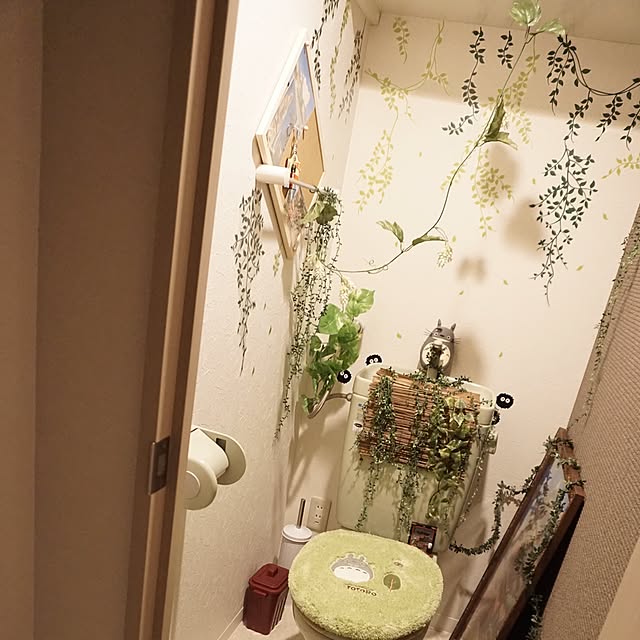 バス/トイレ/ダイソー/100均/フェイクグリーンのインテリア実例 - 2016-06-07 23:47:51