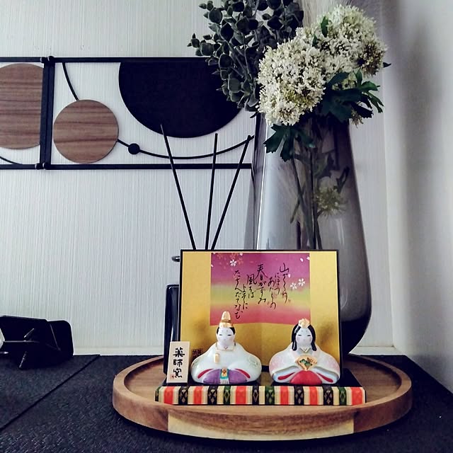 玄関/入り口/ひな祭り/ミニサイズ/陶器のお雛様/私のためのお雛様...などのインテリア実例 - 2025-02-24 08:45:14