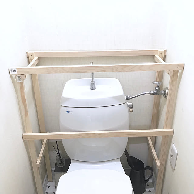 バス/トイレ/まだまだ続く…/理想を形に/タンクレス DIY/トイレ バス/トイレ/まだまだ続く…/理想を形に/タンクレス DIY/トイレ