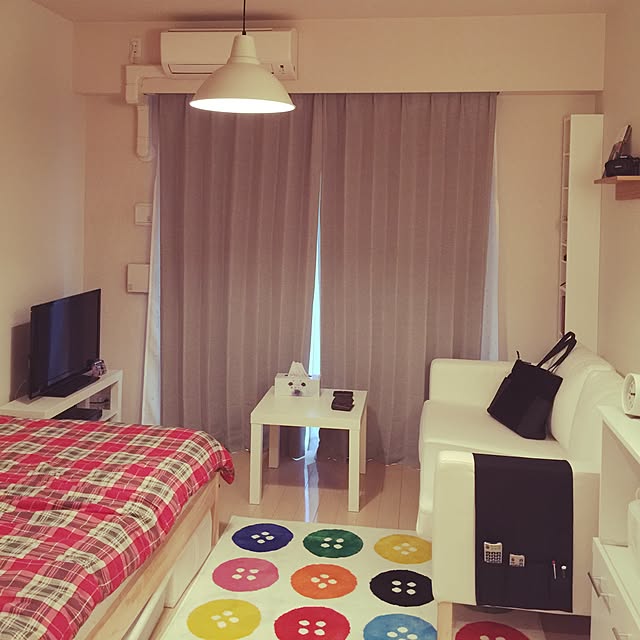 部屋全体/IKEA/一人暮らし/無印良品/ニトリのインテリア実例 - 2016-02-13 14:14:31