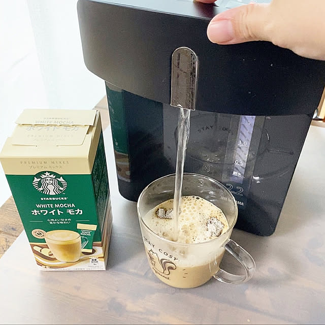 電気ポット/カフェコーナー/コーヒーのある暮らし/ホワイトモカ/コーヒータイム...などのインテリア実例 - 2022-09-25 11:30:57