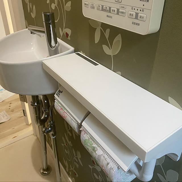 2連ホルダー/トイレットペーパーホルダー/北欧/バス/トイレのインテリア実例 - 2020-12-01 23:58:26