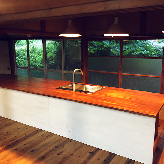 キッチン/new house/手作り/古民家/無垢材...などのインテリア実例 - 2018-07-11 01:36:50