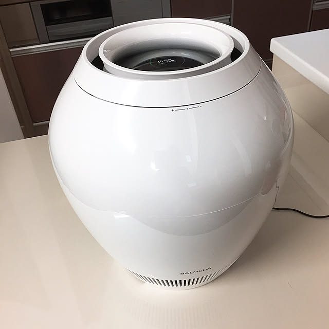 机/2階まで加湿♡/お手入れ簡単/加湿器/キッチンカウンター...などのインテリア実例 - 2019-01-11 20:41:47