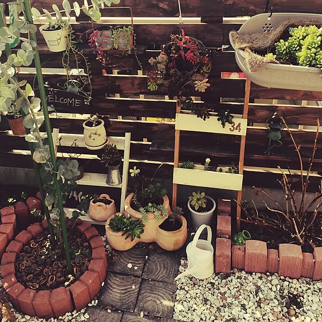 玄関/入り口/雑貨/手作り/DIY/多肉植物...などのインテリア実例 - 2014-12-31 11:04:34