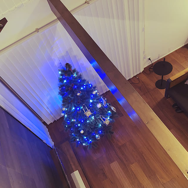 エコカラット/吹き抜けリビング/クリスマスツリー210㎝/クリスマス2021/リビングのインテリア実例 - 2021-12-25 17:58:42