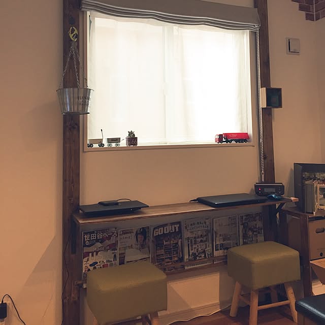 机/ブックスタンド/カフェ風/ラジオフライヤー/DIY...などのインテリア実例 - 2017-02-11 11:15:09
