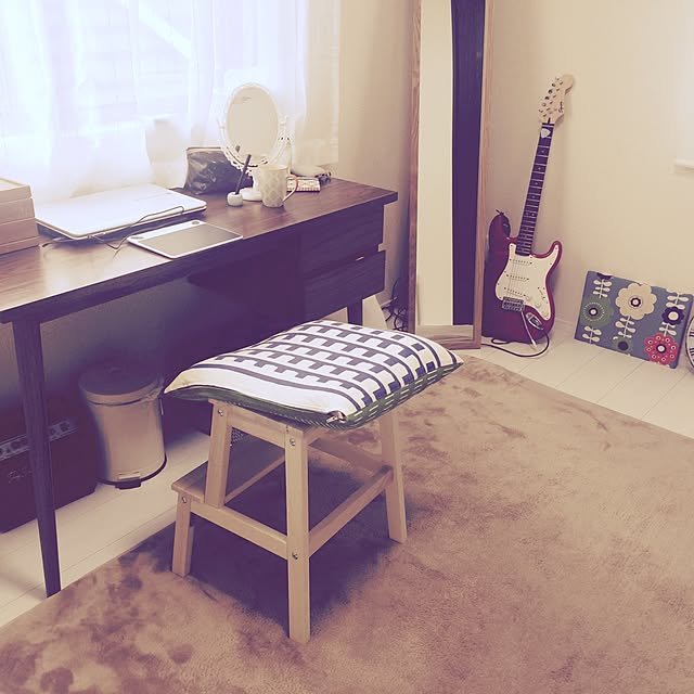 部屋全体/IKEA/雑貨/セリア/カーテン...などのインテリア実例 - 2016-04-25 21:38:51
