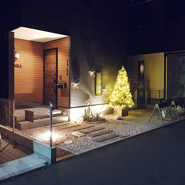 クリスマス/クリスマスツリー210cm/exterior/クリスマスツリー/In the valley style...などのインテリア実例 - 2020-12-24 15:47:45