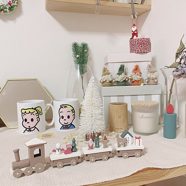 ギフトボックス/ベージュ/ミラー/キャンドル/クリスマス...などのインテリア実例 - 2022-12-04 10:04:12