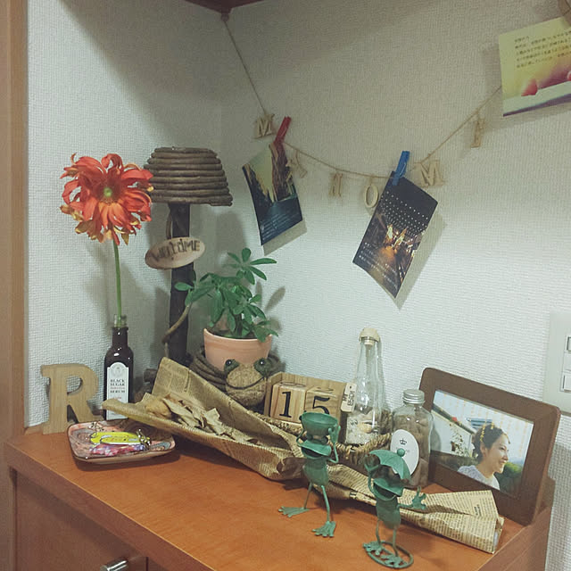 玄関/入り口/観葉植物/雑貨/一人暮らし/お花がある暮らし...などのインテリア実例 - 2019-04-10 19:34:21