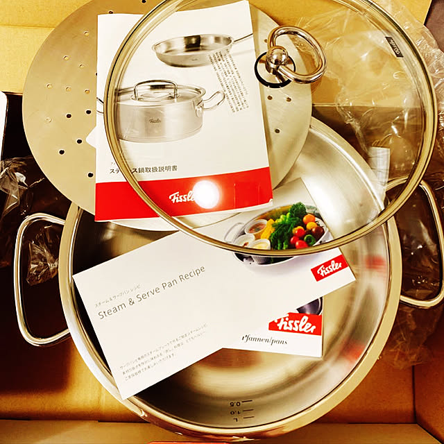 両手鍋/ステンレス鍋/サーブパン/fissler/キッチンのインテリア実例 - 2020-08-04 01:18:36