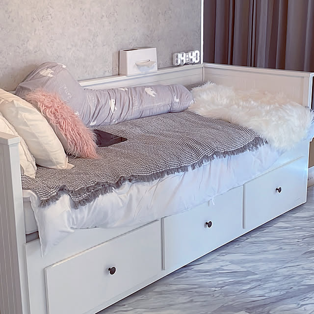 ニトリ/IKEA/ベッド周りのインテリア実例 - 2022-06-20 14:49:41