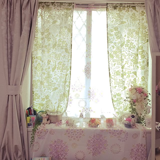 部屋全体/ブリザードフラワー/3COINSのインテリア実例 - 2015-06-14 12:39:45