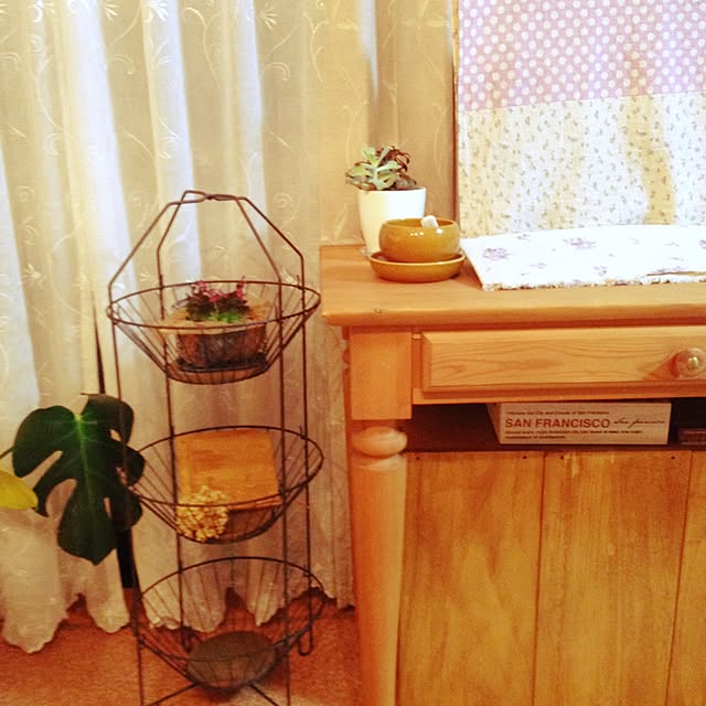 机/多肉植物/100均のインテリア実例 - 2015-06-27 23:34:25