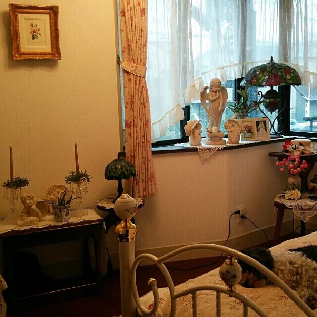 ベッド周り/アンティークのインテリア実例 - 2017-05-25 08:44:25