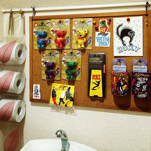 バス/トイレ/デットベア/アメリカン雑貨/ラットフィンクのインテリア実例 - 2015-08-06 21:31:15
