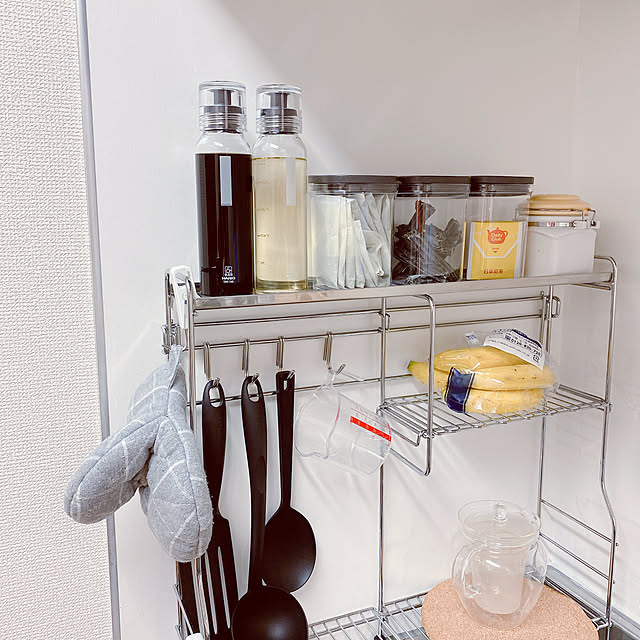 HARIO/キッチン収納/2人暮らし/メゾネット/キッチンのインテリア実例 - 2020-01-08 22:40:28