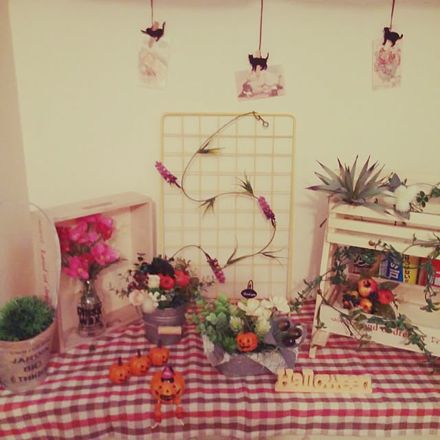 玄関/入り口/DIY/セリア♡のインテリア実例 - 2015-09-18 15:17:48