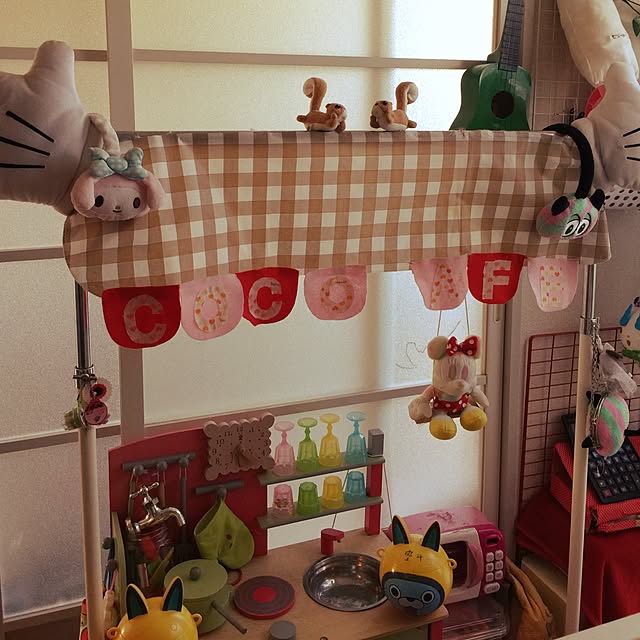 キッチン/ミニーのブランコ/ハンドメイド/ナチュラル/カフェ風のインテリア実例 - 2017-02-16 15:51:33