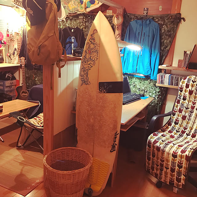 机/DIY/キャンプ用品/surfer's room/下手...などのインテリア実例 - 2019-01-09 21:32:58