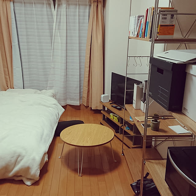 部屋全体/ナチュラル/無印良品のインテリア実例 - 2017-12-20 22:55:13