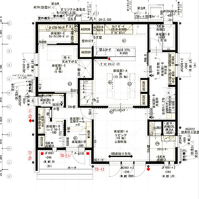 間取り図/建て替え予定/部屋全体のインテリア実例 - 2022-04-16 07:23:38