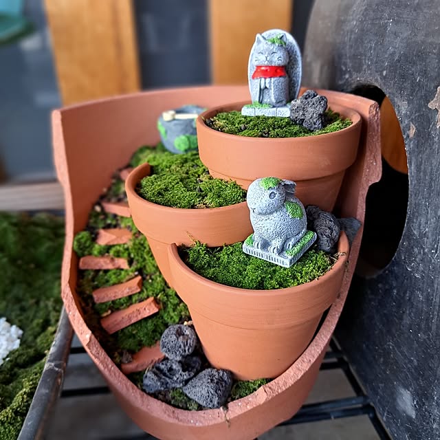 ガーデニング 割れた植木鉢のおすすめ商品とおしゃれな実例 ガーデニング 割れた植木鉢のおすすめ商品とおしゃれな実例