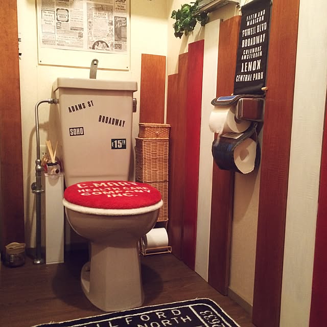 バス/トイレ/DIY/セリア/観葉植物/ダイソー...などのインテリア実例 - 2016-06-14 01:06:56